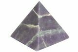 2" Polished Morado (Purple) Opal Pyramid - Photo 3